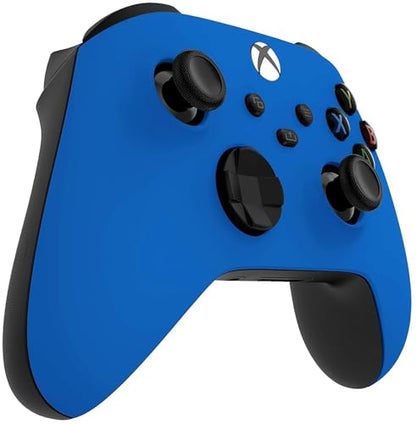 Custom Controllerzz Wireless Controller for Microsoft Xbox Series X/S & Xbox One - Custom Soft Touch Feel - Custom Xbox Series X/S Controller (X/S Blue) - color: X/S Blue