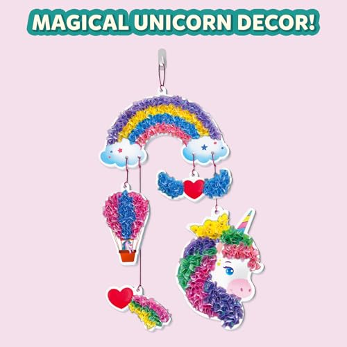 Skillmatics Poke-in Art – Magical Unicorn Dream Decor, DIY Wood Craft Kit | 5 Foam Pieces, Mess-Free Fun for Kids, Screen-Free Activity, Gifts for Ages 4, 5, 6, 7, 8, 9 - style: 4. Unicorn Dream Décor