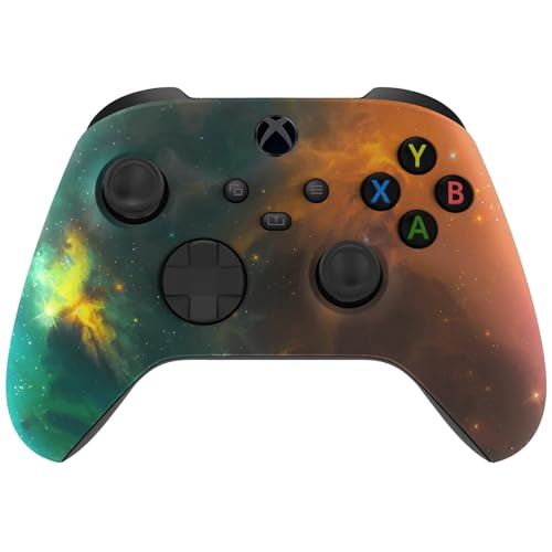Silent Modz Custom Wireless Controller for Microsoft Xbox Series X|S, Xbox One S|X & PC (Gold Nebula) - color: Gold Nebula
