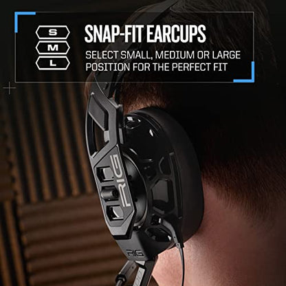 PlayStation 5 Accessory: Wired Headset - NACON RIG PRO 500: Officially Licensed by Sony: Compatible?with PC, Switch, PS5, Xbox X|S
