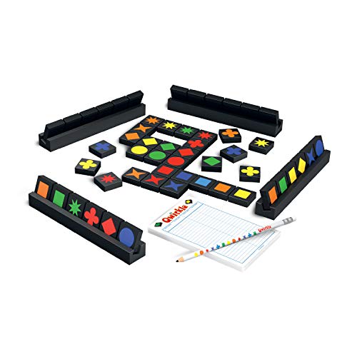 MindWare Strategy Games Pack - Qwirkle, Qwirkle Rummy & Bonus Pack - Family & Adult Party Games - Ages 6+