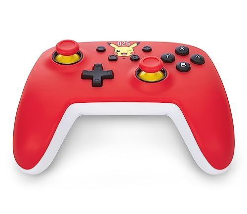 PowerA Nintendo Switch Wired Controller - Laughing Pikachu, Pokemon Switch Controller, Detachable 10ft USB Cable, Plug & Play, Officially Licensed by Nintendo - color: Laughing Pikachu
