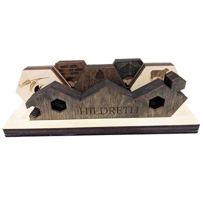 Custom Settler's Game Shelf Rack Only for Main Board (no Board Pieces Included) - color: Custom: Rack Only (Main), size: Custom