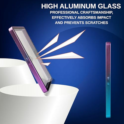 RedCap Magnetic Aluminum PSA Graded Card Holder 35PT Premium PSA Slab Protector Display Case with UV Resistant Glass Fits Standard PSA Graded Sports Trading Cards - Azure Blue - color: Azure Blue