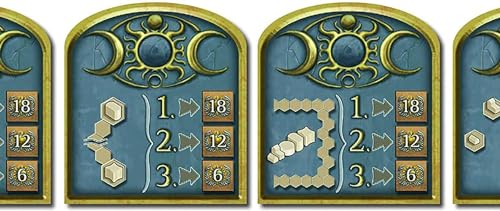 Capstone Games Terra Mystica Fire & Ice Expansion, Strategy Board Game Expansion Pack, Game Board for 2–5 Players, 100–120 Min Playtime, Ages 14+, Compatible with Terra Mystica Base Game - style: Fire & Ice