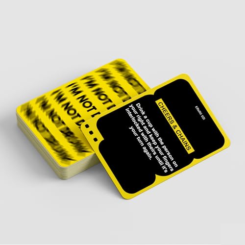 I'm NOT Drunk Drinking Game for Adults, Adult Party Card Game for Game Night, Bachelorette Party, 21st Birthday, Bachelor Party, Girls Night, Couples and Friends