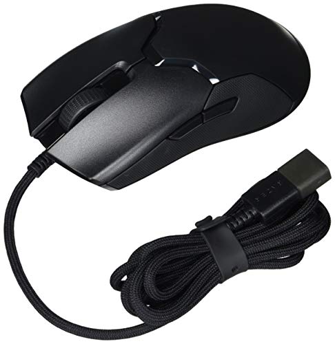 Razer Viper 8KHz Ultralight Ambidextrous Wired Gaming Mouse: Fastest Gaming Switches - 20K DPI Optical Sensor - Chroma RGB Lighting - 8 Programmable Buttons - 8000Hz HyperPolling - Classic Black - color: Classic Black