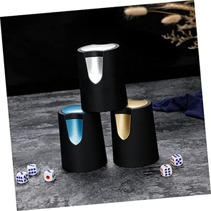 Kisangel 1pc Stylish Plastic Dice Cup for Ktv and Bar Games Compact and Easy to Clean Dice Storage Container for Parties and Family Gatherings Fun Entertainment Accessory