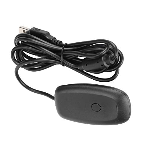 USB Gaming Receiver, Wireless USB Gaming Receiver Adapter, Plug and Play PC Receiver for 360 Controllers, Supports up to Four Wireless Controllers and Headsets