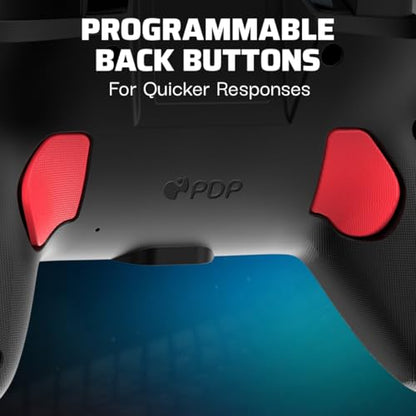 PDP Rematch Glow Wireless Controller Grand Prix Mario Nintendo Switch 2 | Nintendo Switch Lite, OLED, Motion Controls, Rechargeable 40-Hr Battery, 2 Mappable Back Buttons, Grand Prix Mario Glow - color: Grand Prix Mario