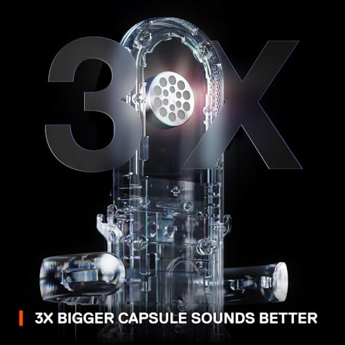 SteelSeries Alias USB Mic for PC — 3x Bigger Capsule for Gaming, Streaming and Podcasting — Sonar for Streamers Audio Software — AI Noise Cancelling — LED Mute & Level Monitoring — Shock Mount - style: Alias