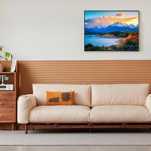 500 Pieces Puzzles for Adult, Jigsaw Puzzle 500 Piece for Seniors Puzzle Mountain Lake, Challenging Puzzle Gift for Mom Dad Friend Family Activity Games Nights Home Decor Wall Art 20.5x15IN - style: Mountain