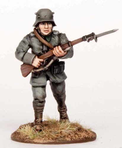 The Great War - German Infantry 1916-18 (30 Figures) Multi-Part Hard Plastic (HIGH Impact POLYSTYRENE) 28MM Figures…