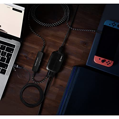 USB C Cable for Elgato 4K S, 4K X, HD60 S/S+, HD60 X Game Capture Card | USB 3.0 10Gbps Data Transfer, Super Fast Charging Cable with Adapter, Nylon Braided 6.6ft Long