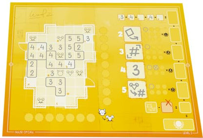 House of Cats Board Game | Whimsical Battle of Wits and Luck! Fun Roll and Write Strategy Game for Kids & Adults, Ages 10+, 1-6 Players, 15-20 Mins
