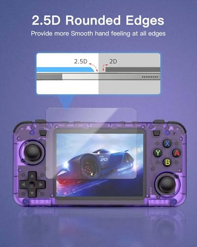 Screen Protector for R36H Handheld Game Console, 9H Hardness Tempered Glass for BOYHOM R36H,Anti-Scratch, Bubble Free, HD Clarity