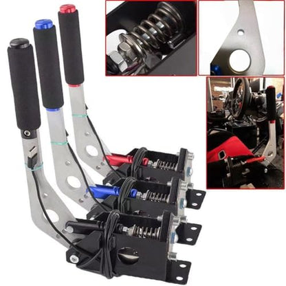 vexshadgor USB Handbrake, Universal Sim Racing Handbrake for PC with Non Contact Hall Sensor, Plug and Play for G27 G29 G920 G923 T500 T300,DIRT RALLY ETS2