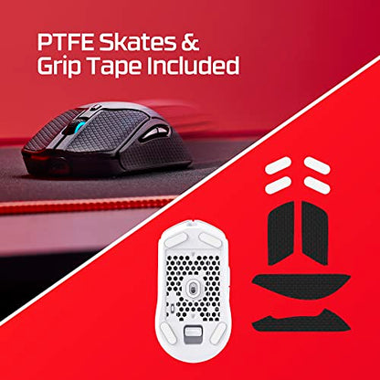 HyperX Pulsefire Haste 2 – Wireless Gaming Mouse- Ultra Lightweight, 61g, 100 Hour Battery Life, Dual Wireless Connectivity, Precision Sensor - Black - color: Black, size: Wireless, style: Pulsefire Haste 2