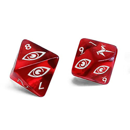 Free League Blade Runner RPG Dice Set of 4, Roleplaying Game Accessory - style: Dice Set