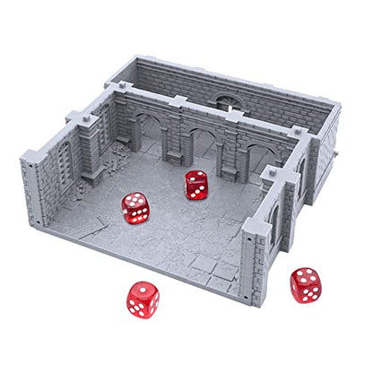 Caribbean Church by Printable Scenery, 3D Printed Tabletop RPG Scenery and Wargame Terrain 28mm Miniatures