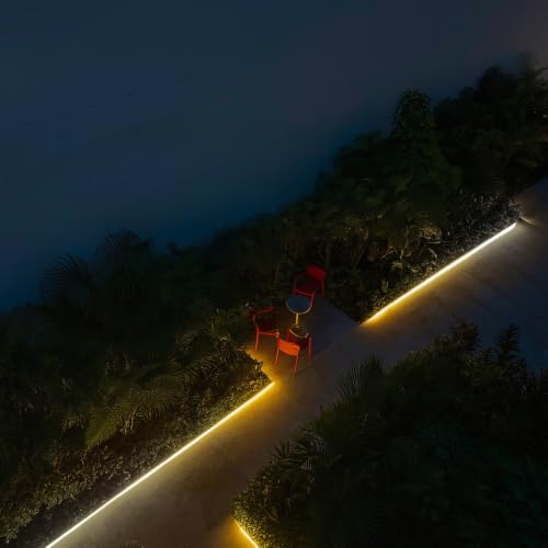 LIFX Neon Flex Rope Lights - 16ft Outdoor LED Rope Light - Compatible with Alexa | Matter Certified, Apple Homekit, WiFi 2.4GHz, Polychrome 60 Zones, RGB 1500-9000K, 2150 lm, IP67, for patios, eaves, pathways - style: 16FT Outdoor