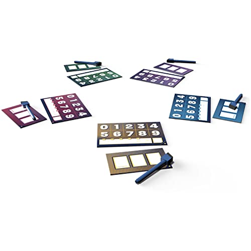 The Number Party Game - Fast-Paced Number Strategy Game, Fun Family Game for Kids & Adults, Ages 8+, 3-5 Players, 15 Minute Playtime, Made by Repos Production
