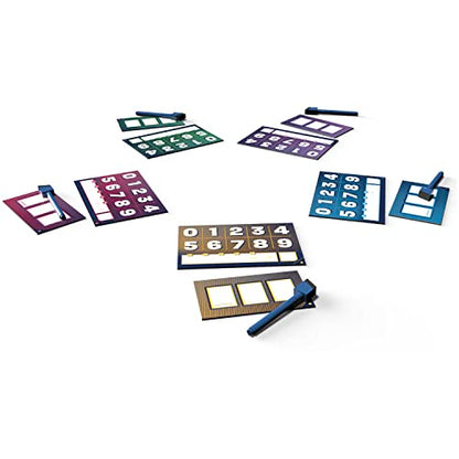 The Number Party Game - Fast-Paced Number Strategy Game, Fun Family Game for Kids & Adults, Ages 8+, 3-5 Players, 15 Minute Playtime, Made by Repos Production