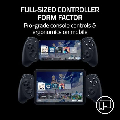 Razer Kishi V3 Pro Gaming Controller for iPhone, Android & Tablets, USB-C | iPhone 15, 16, 17 Series & iPad mini up to 8", Full Sized TMR Thumbsticks, Back Buttons, PC Remote Play, Haptics - style: Kishi V3 Pro