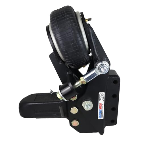 Shocker HD 25K Air Trailer Tongue Mount with Wallace 2-5/16" Ball Coupler, Vertical Channel Mount - size: Vertical Channel Mount