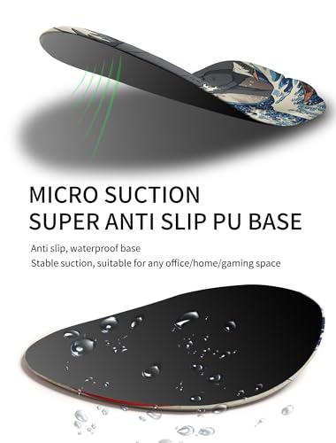 Palm-Rest and Wrist-Hugging Mouse Pad Wrist Rest, Ergonomic Wrist Support with Curve Fitting Cushioned Memory Foam for Carpal Tunnel Pain Relief, 9.9 x 8.3 Inch, Dog Sila - color: Dog Sila