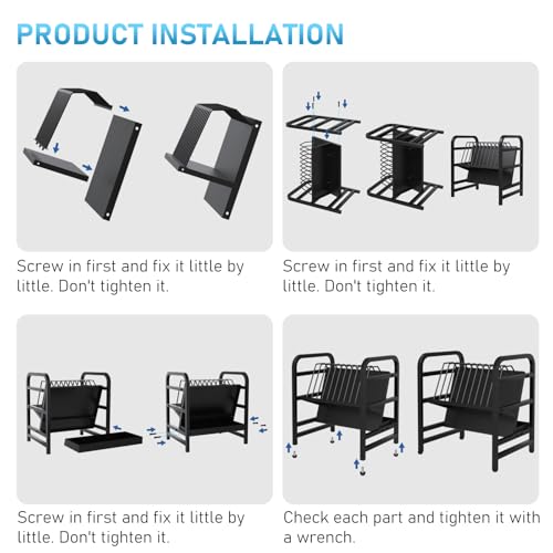 Chromebooks Charging Station 12-Slot Open Charging and Storage Rack with Leveling Feet for iPads, Tablets and Laptop Computers – Ideal for Classrooms, Offices, and Libraries