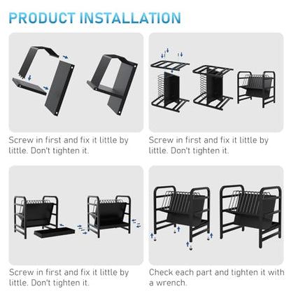 Chromebooks Charging Station 12-Slot Open Charging and Storage Rack with Leveling Feet for iPads, Tablets and Laptop Computers – Ideal for Classrooms, Offices, and Libraries