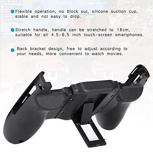 Portable Telescopic Phone Gamepad Holder for Android iOS Mobile Controller Play Game 3 in 1 Universal Gamepad Gaming Handheld with Stand and Kickstand Compatible with Gaming on Smartphone
