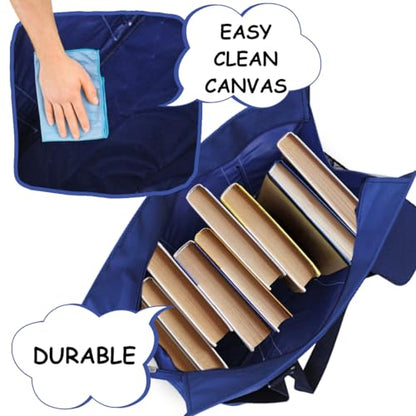 NGIL Utility Water Resistant Tote Bag | Work Tote for Women, Nurse Bag, Teacher's Choice Purse, Gym Bag, Everyday Organizer Top Zipper Closure - color: Nurse-navy