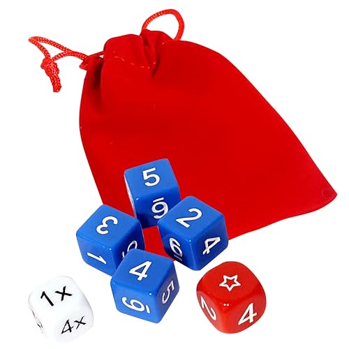 Matrix Dice Game – Pop-and-Play Bubble Pad Educational Math Dice Game – Fun Math Games for Kids 8–12, Teens, Adults, and Seniors – Ideal for Classrooms and Family Board Game Night for 2-4 Players
