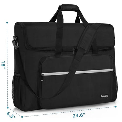 LCD Screens/TVs(up to 2) Transport Tote Bag for 19" - 24" Displays Padded Monitor Carrying Case (NOT FOR IMAC) Travel Bag With Shoulder Strap,Large Accessories Pocket - size: 19-24in (can store two)