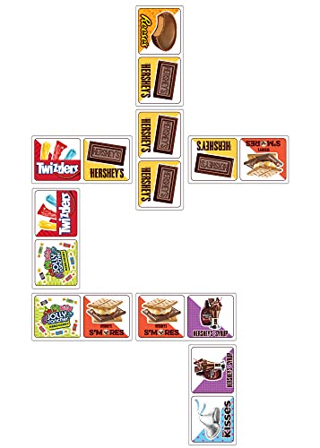 MasterPieces Kids Games - Hershey's Picture Dominoes - Game for Kids and Family - style: Hershey's