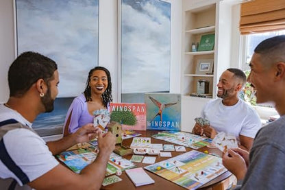 Stonemaier Games: Wingspan Asia by Elizabeth Hargrave | Standalone Game or Expansion to Wingspan | A Relaxing Game About Collecting Birds | Add to Wingspan for 6-7 Players | 1-2 Players, 70 Mins