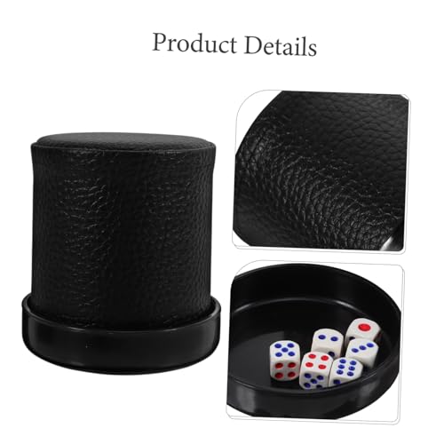 ORFOFE 1 Set Dice Cup for Ktv Bar Dice Storage Cup Smooth Surface Game Holder