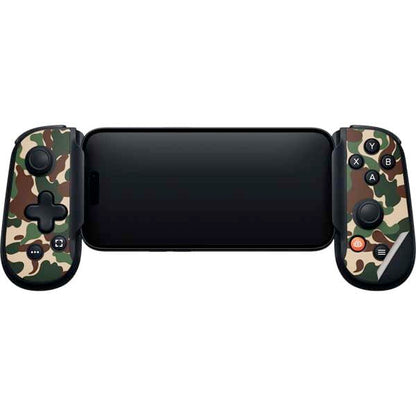 Skinit Decal Gaming Skin Compatible with Backbone One for iPhone Game Controller - Street Camo Design - color: Green - CAMBPE01