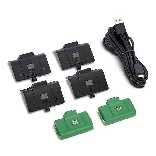PowerA Play & Charge Kit for Xbox Series X|S and Xbox One - Green - style: Play & Charge Kit