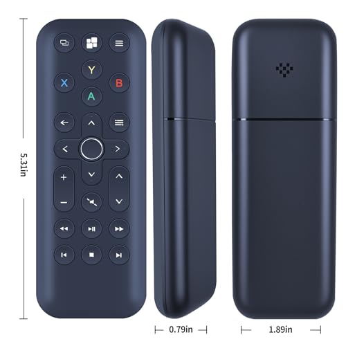 PZL for Xbox Remote Control, Compatible with Xbox One, Series X, Series S | Black, Short Edition