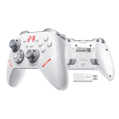 BEITONG KP40 Elite Controller with Adjustable TMR Stick & Trigger White | Force Ajustable TMR Joystick, TMR Triggers, Optical Buttons,1000Hz Polling Rate, 6 Axis, Turbo Control