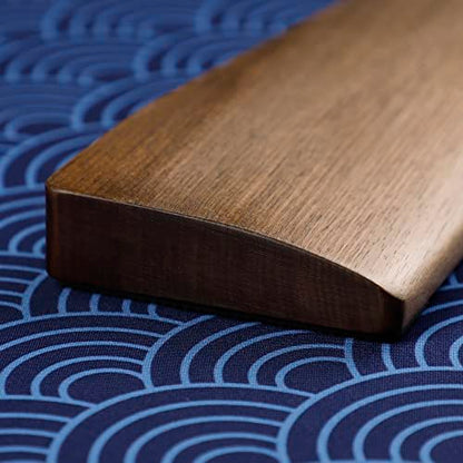 Ergonomic Wooden Wrist Rest Solid Wood Walnut for Keychron Q10 - color: Walnut Wrist for Q10