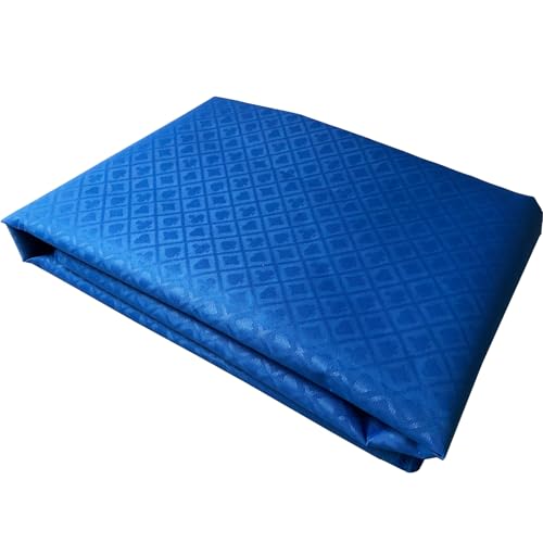 Speed Cloth Poker Table Fabric - 108X60 Inch Section of Casino Card Game Table Felt Top Cover Accessories - Blue - color: Blue
