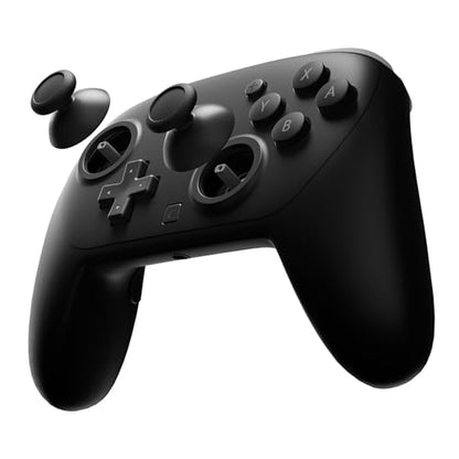 eXtremeRate Replacement 3D Joystick for Nintendo Switch 2 Pro Controller, Left Right Analog Stick Thumbsticks with Screwdriver Tools for Switch 2 Pro Controller, Multi-Colors Options - Black - color: Black
