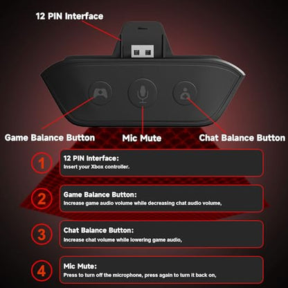 LENISUOLE Wireless Gaming Headset for Xbox, PS5, Mac and PC, Foldable Bluetooth Headset - color: Classic Black