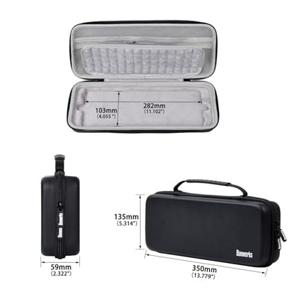 Banworks PU Hardshell Case Custom Fit for Teenage Engineering OP-1/OP-1 Field, Portable Synthesizer & Sampler Storage & Carrying Case Performance Controller Bag JT/HCQSNB-03 (Case Only, 1 Piece)