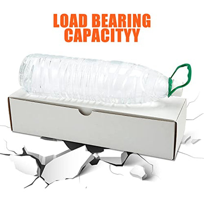 6-Pack • 4800-count Trading/Gaming Card Storage Box/Trading Card Storage Box/Card Box Cardboard For Toploader Standard Card/Sports Game Collector Boxes - size: 6-Pack-White