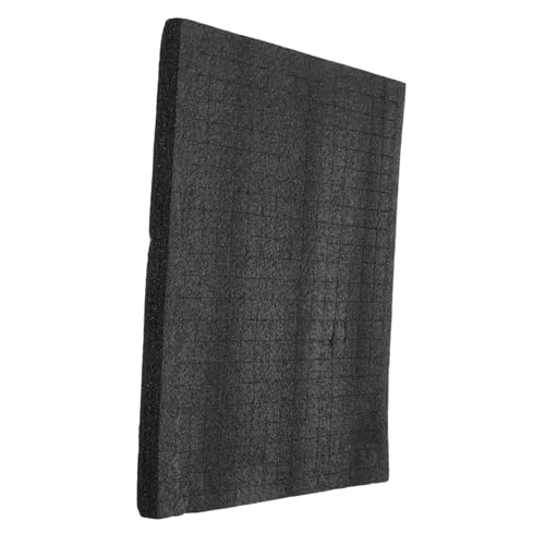 OSALADI Pick and Pluck Foam Insert 33x25cm Shock-Absorbing Black Foam Padding for Tool Boxes Jewelry Boxes and Game Cases for Packing and Shipping Supplies